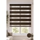 thumbnail image 1 of Cortina Roller Duo Zebra Dia y Noche 060X160 marron 060X140, 1 of 7