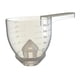 thumbnail image 1 of Embudo Con Cuchara Medidora, Cuchara Para Botella De Especias Multifuncional Profesional, Color Blanco, 1 of 3