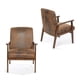 thumbnail image 4 of Poltrona Sitial Roma Suede Café, 4 of 6