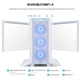 thumbnail image 3 of Funda para PC Lian Li LANCOOL III E-ATX con ventiladores RGB, color blanco, 3 of 8