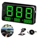 thumbnail image 1 of Pantalla de visualización frontal universal HUD, velocímetro digital de pantalla grande, proyector de velocidad y altitud, advertencia de exceso de velocidad para automóviles y otros vehículos., 1 of 8