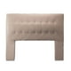 thumbnail image 1 of Respaldo Cama King Felpa Beige Sevilla CP, 1 of 2