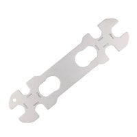 Ioensy - Llave De Buje De Bicicleta Acero Inoxidable 8 Tamaños Llave De Cono Para Ciclismo De Carretera