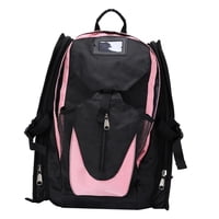 Magideal - Mochila Para Patines, Bolsa De Almacenamiento Para Zapatos De Skate, Porta Patines Portátil Para Niños Y Niñas Para Patines Artísticos, Patines En Lín Rosa Grande