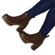 thumbnail image 2 of Botin de Mujer Taco Cuadrado 17 Yassne Beige, 2 of 5