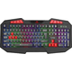 thumbnail image 1 of Teclado marvo k602 scorpion membrana arcoiris negro, 1 of 3