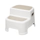 thumbnail image 5 of Taburete Con Escalón Taburete Antideslizante De Dos Escalones Para Niños Para Inodoro Salas De Estar Dormitorio Gris, 5 of 5