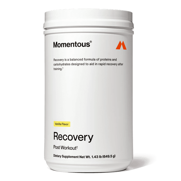 Momentous Recovery Protein — Proteína de Recuperación · Vainilla · NSF Certified for Sport