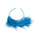 thumbnail image 5 of Unique Bargains 1 Pc Diadema Plumas Accesorios para el Cabello para Mujeres Azul Lago, 5 of 5