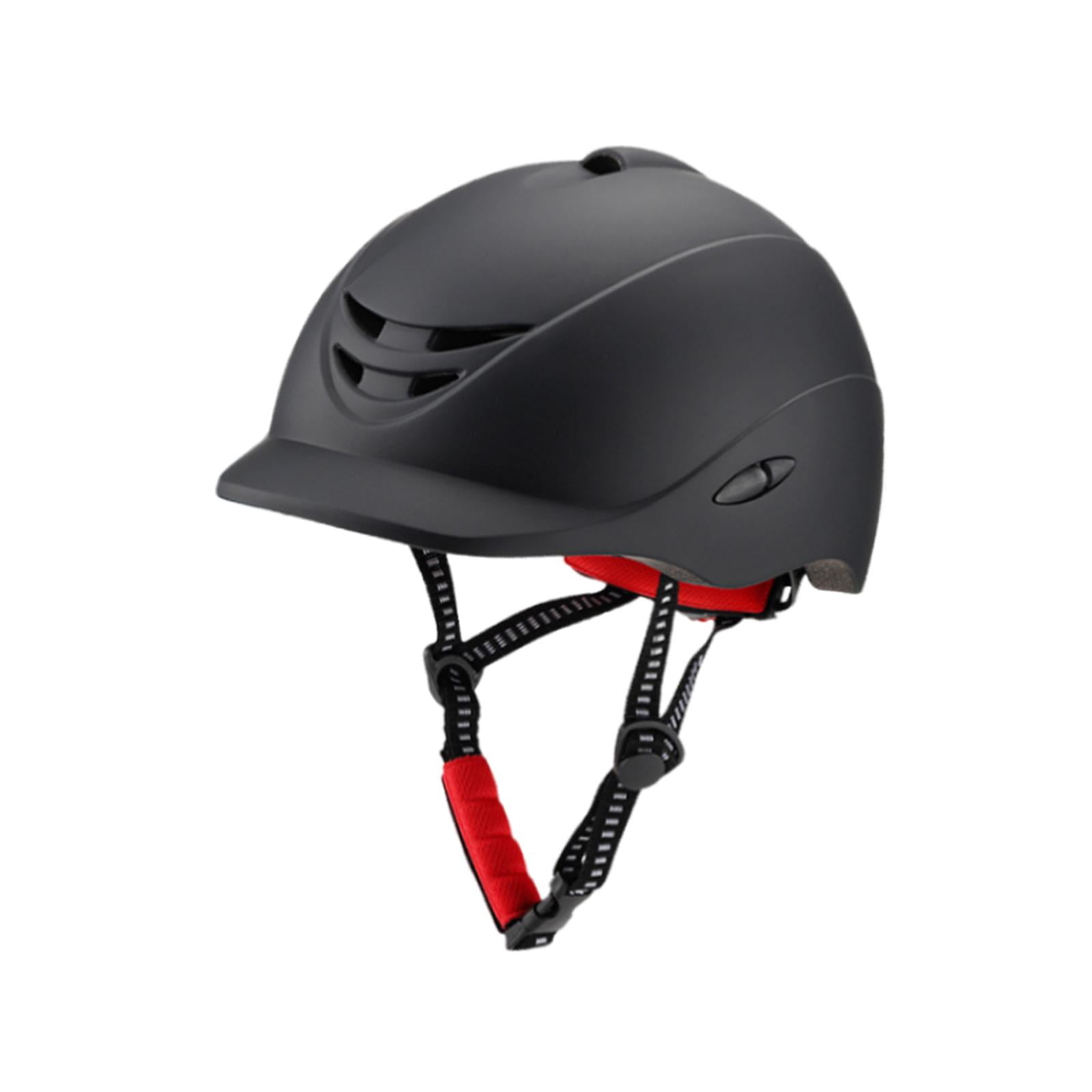 Magideal - Sombrero De Equitación Para Adultos, Sombrero De Equitación Para Hombres Y Mujeres, Gorra De Equitación Ajustable Portátil, Sombreros Para Deportes Al M