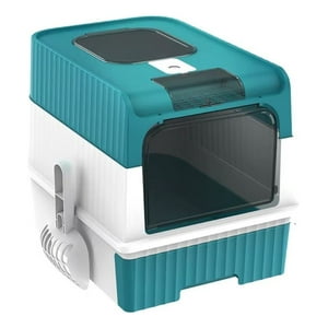 Genérico - Arenero Grande Cerrado Para Gatos Mascotas Aseo Hogar Lau