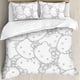 thumbnail image 1 of Hello Cat Kitty 3 Piece Twin Bed Set - Includes Comforter & Pillowcases - Bedding Features Anime Cats - Super Soft Fade Resistant Microfiber, 1 of 4