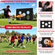 thumbnail image 2 of Portería de fútbol SMTPDT Pack de 2 122 × 91 cm y 183 × 122 cm, 2 of 9