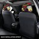 thumbnail image 3 of Los Vecinos Green Funda Protectora Universal para Reposacabezas de Coche, Funda Elástica para Reposacabezas de Asiento de Auto, Funda de Tela Antipolvo, Accesorios de Interior 2 Piezas, 3 of 6