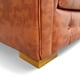thumbnail image 5 of Sofá Chesterfield 3 Cuerpos Cuero Sintético Pu Café, 5 of 5