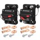 thumbnail image 1 of Disyuntor DaierTek, 100 A, 12 V-48 V DC, resistente al agua, paquete de 2, 1 of 6