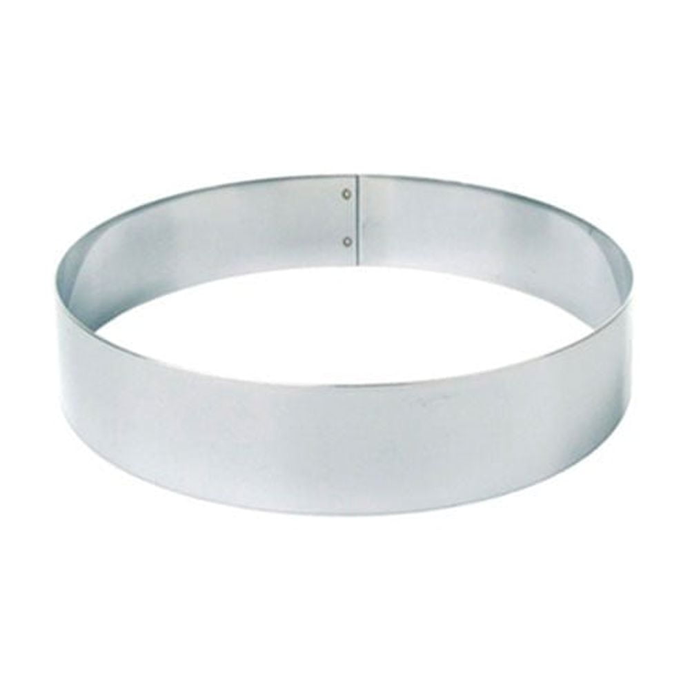 Imahe - Molde Redondo Acero Inox 20 X 4.5 X 1 Mm