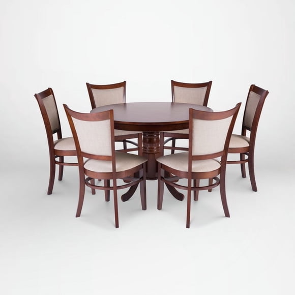 Comedor Calabria 6 Sillas Arena
