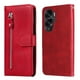 thumbnail image 1 of Funda con Cremallera para Honor X50i 5G, Carcasa Cartera de Cuero PU con Soporte y Tarjetero, 1 of 6