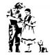 thumbnail image 1 of Decomural Dorothy Toto Oz Banksy WS-34482, 1 of 2