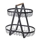 thumbnail image 1 of Cesta De Frutas Cesta De Almacenamiento De Alambre Para Comedor Baño Cocina Encimera Negro, 1 of 5
