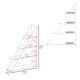 thumbnail image 3 of Biblioteca Diagonal Lorain 3 Repisas Wengue 150x105x34,9 Cm, 3 of 3