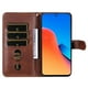 thumbnail image 5 of Funda con Cremallera para Xiaomi Redmi 12 5G, Carcasa Cartera de Cuero PU con Soporte y Tarjetero, 5 of 6