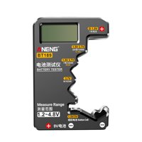 Ioensy - Probador De Batería Para El Hogar Probador De Voltaje 1.2-4.8V Equipo De Herramienta De Medición Negro