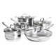 thumbnail image 1 of Juego de utensilios de cocina T-Fal de 10 piezas en acero inoxidable, 1 of 7