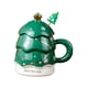thumbnail image 5 of Taza De Café Con Diseño De árbol De Navidad, Tazas De Leche Para Regalo De Cumpleaños, Hogar, Oficina, Verde, 5 of 5