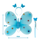 thumbnail image 3 of Pack X Alas De Mariposa – Conjunto Ala Varita Azul, 3 of 3
