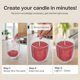 thumbnail image 2 of Granulado de cera para velas comforder de 400 g con 4 mechas, 2 of 8