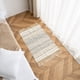 thumbnail image 1 of Bajada De Cama Kilim Boho 60cm x 90cm Tejidas En Algodón Con Flecos Bordada, 1 of 3