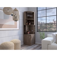 Tuhome - Bar Esquinero Kava Beijing Coñac 180,6X46,9X46,9 Cm