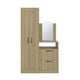 thumbnail image 2 of Closet Comoda Con Espejo 3 Puertas 1 Cajon Café Claro, 2 of 8