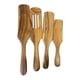 thumbnail image 3 of Juego De Utensilios De Cocina De Espátula De Madera Spurtle Para Utensilios De Cocina Antiadherentes 4 Piezas, 3 of 5