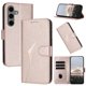 thumbnail image 1 of Funda Cartera Fibra de Carbono para Samsung Galaxy S25 Plus con Soporte y Cierre Magnético Rosa, 1 of 6