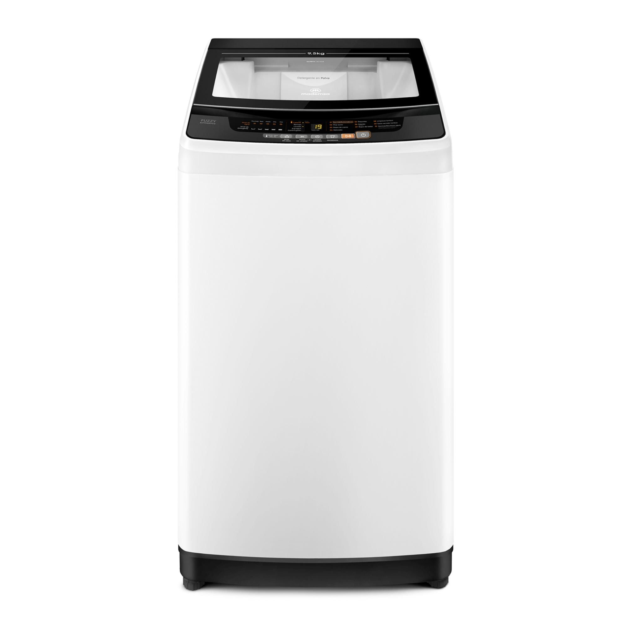 Mademsa - Lavadora Carga Superior 9.5 Kg 9.5 Bzg Blanca