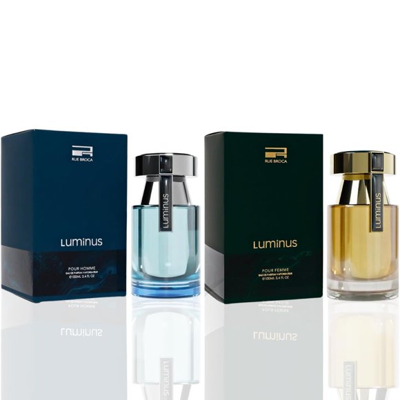 Perfume Rue Broca Luminus para hombre y Luminus para mujer, 100 ml