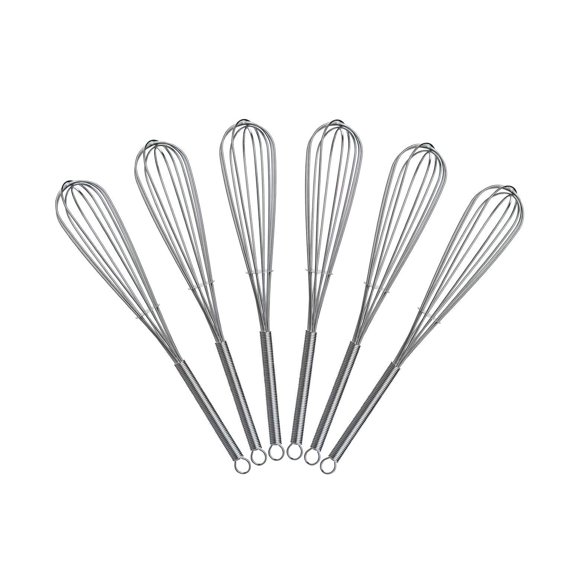 Batidor Keewah 20 cm Acero Inoxidable - Juego de 6