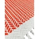 thumbnail image 4 of Alfombra De Entrada Hogar Limpiapiés Decorativa Tejida 90cm naranja, 4 of 4