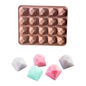 Genérico - Moldes De Chocolate Moldes Silicona Chocolate Diamante