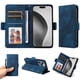thumbnail image 1 of Carcasa FOXDOCK iPhone 16 Pro de cuero PU, diseño acolchado clásico, protección contra caídas y rayones, 1 of 5