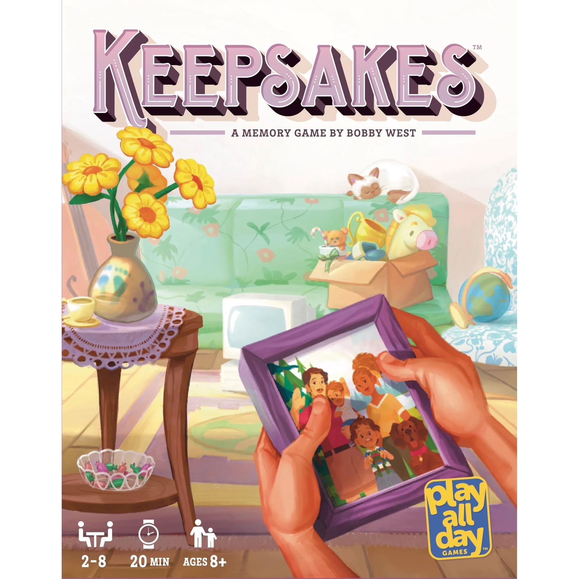 Play All Day Games - Juego De Memoria: Juegos Para Todo El Día, Recuerdos De La Familia A Partir De 3 Años