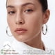 thumbnail image 4 of Pendiente Dulcibella Aro de Plata 50 mm 925, 4 of 6
