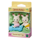 thumbnail image 1 of Epoch Sylvanian Families Chocolate Rabbit Twins 5420, 1 of 2