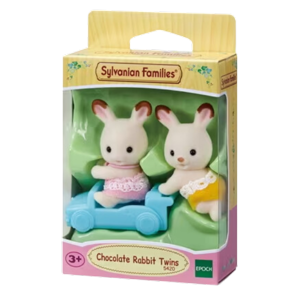 Epoch Sylvanian Families Chocolate Rabbit Twins 5420