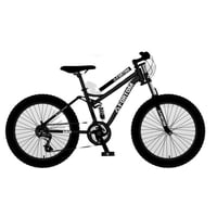 Basko Fitness - Bicicleta Fat Bike Aro 26