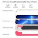 thumbnail image 5 of Funda para Apple iPhone 13 Pro Max de 6.7 Pulgadas con Soporte de Doble Anillo, Soporte Giratorio de 360°, PC+silicona, Cubierta de Teléfono a Prueba de Golpes de Grado Militar de Alta Resistencia,, 5 of 6