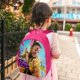 thumbnail image 5 of Esa Chica Lay Lay Mochila Escolar para Niños y Niñas, Mochila Infantil Ligera de Alta Calidad, Grande y Duradera ROSA, 5 of 6